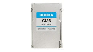 Kioxia KCM6XRUL15T3 CM6-R 15,36TB NVMe PCIe4x4 2,5" 15 mm SIE - Bild 1 von 1