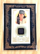 2012 TOPPS ALLEN & MINTER ANNIE DUKE POKER CHAMPION MINI FRAMED MEMORABILIA CARD