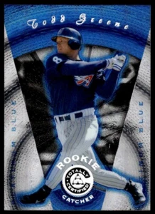 1997 Pinnacle Totally Certified Platinum Blue Todd Greene /1999 Anaheim Angels - Picture 1 of 2