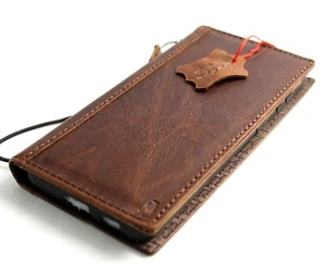 Genuine Vintage Leather Case for Samsung Galaxy S21 PLUS Wallet Book Luxury Soft - Picture 1 of 6