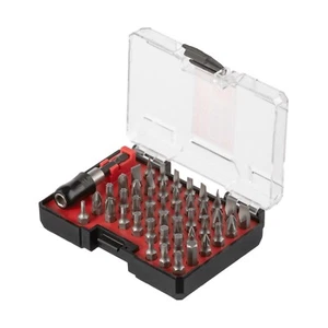 INTERTOOL 45-Piece Screwdriver 1/4" Bit Set with Portable Tough Case VT08-3373 - Picture 1 of 5