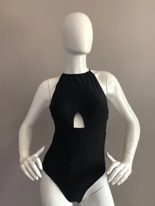 NEW Women's Z Supply Kya One Piece Cut Out Style Black Color Size S - Picture 1 of 4