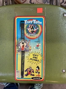 1990 Tiny Toon Dizzy Devl Watch Nelsonic Vintage Sealed  - Picture 1 of 2