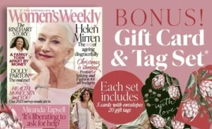 Australian Women's Weekly Magazine December 2023 + Free Gifts! - Picture 1 of 3