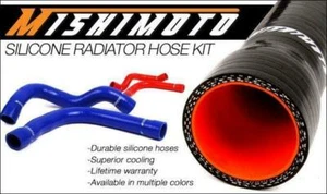 MISHIMOTO Silicone Radiator Hose Kit Mitsubishi Lancer Evolution EVO IX - RED - Picture 1 of 6