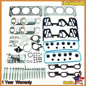 Head Gasket Set Includes Bolts For Chevy Impala Venture Oldsmobile - Picture 1 of 11