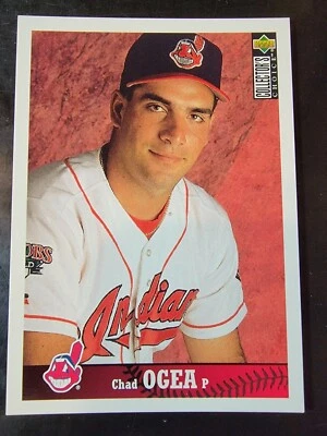 1997 Upper Deck Collector's Choice Team Sets Indians #CI12 Chad Ogea - Image 1 of 2