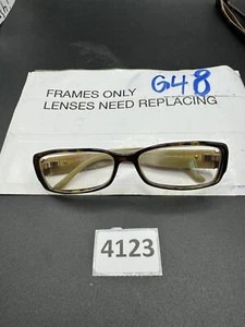 Authentic Christian Dior CD3152 EXR Tortoise Red 53mm Frames Glasses Needs Polis - Picture 1 of 10