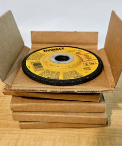 Muela abrasiva DeWALT DW4543 5" x 1/4" x 7/8" - Paquete de 5 - Imagen 1 de 3