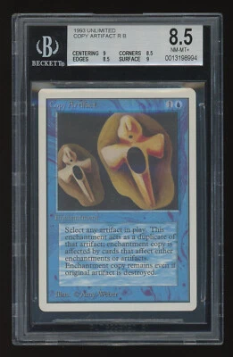 Copy Artifact Unlimited Edition BGS 8.5++ - Rare Beckett Graded MTG NM - Image 1 of 2