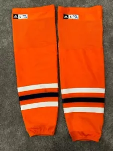 2019-2020 Connor McDavid Edmonton Oilers NHL Game Worn Hockey Socks! 1 Goal - Picture 1 of 11