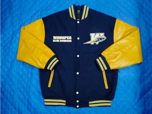 Winnipeg Blue Bombers custom made CFL varsity jacket all sizes - Picture 1 of 6