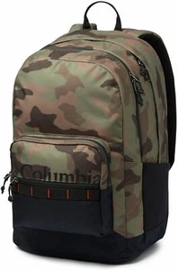 Columbia Unisex Zigzag 30L Backpack Cypress Camouflage Green School Hiking - Picture 1 of 5