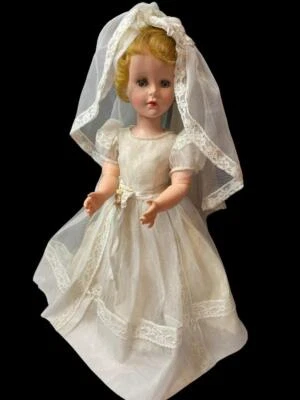 Muñeca de novia caminante American Character Sweet Sue 1955 22" A/O articulada codo rodillas Foto 1 de 4