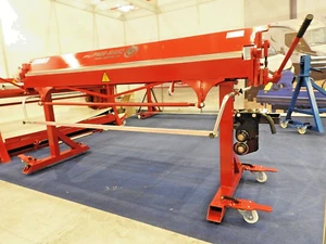 ❗ Sheet metal folder bender RED-2200/0.8 incl. wheels, rotary shears, crusher ❗ - Picture 1 of 16