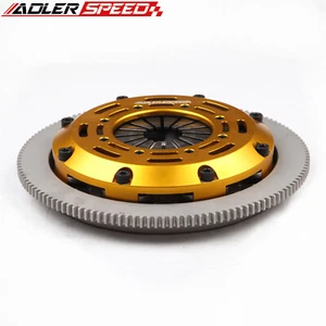 Racing Twin Disc Clutch + Flywheel for 99-06 VW BEETLE GOLF JETTA 2.0L MK4 GAS - Picture 1 of 4