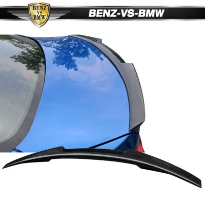 Fits 13-16 Audi A4 B8.5 M4 Style Real Carbon Fiber Rear Trunk Spoiler Spoiler - Image 1 of 3