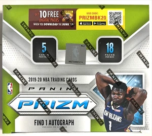 2019-20 PANINI PRIZM FASTBREAK BASKETBALL HOBBY BOX FACTORY SEALED - Picture 1 of 1