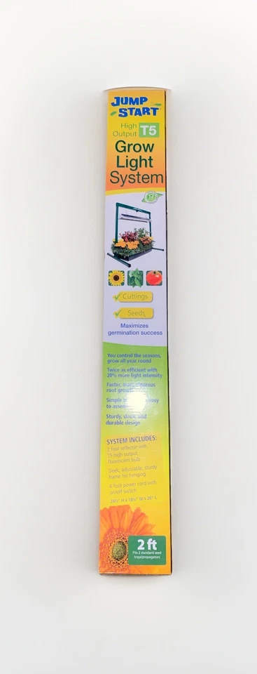 Jump Start High Output T5 Grow Light System Kit - Image 1 of 4