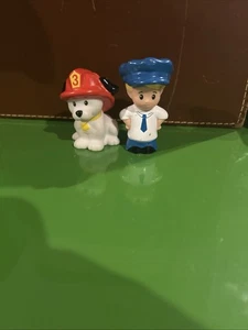 Little People Bus Driver And Fire Dog - Picture 1 of 1