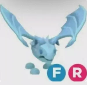 Adopt Me - FR FROST DRAGON Adopt Me (FLY Ride) SAME DAY DELIVERY!! - Afbeelding 1 van 1
