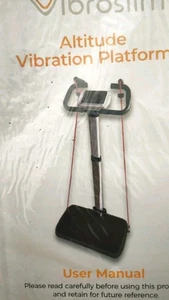 Vibroslim Altitude Vibrationsplattform - Ganzkörpertrainingsgerät (NEU im Karton) - Bild 1 von 19