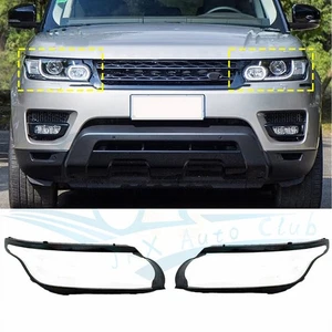 Un par de faros delanteros con marco de lente transparente carcasa c para Range Rover Sport 2014-2017 - Imagen 1 de 11