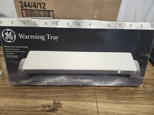 In Box GE STAINLESS STEEL LARGE WARMING TRAY 27" X 11" MODEL # 169042 - Picture 1 of 6