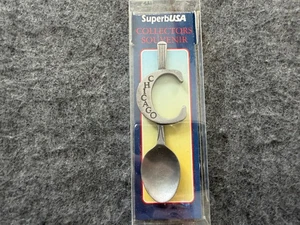 Cucchiaio souvenir vintage Chicago - Foto 1 di 2