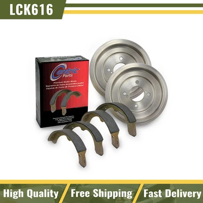 Tambores e sapatas de freio traseiro Saturn SL tambor 1991 1992 1993 1994 -1998 - Imagem 1 de 4