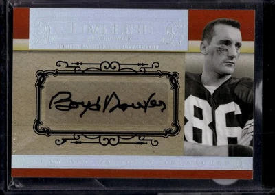 2007 Playoff National Treasures Boyd Dowler Timeline Signature #/99 - Image 1 of 2