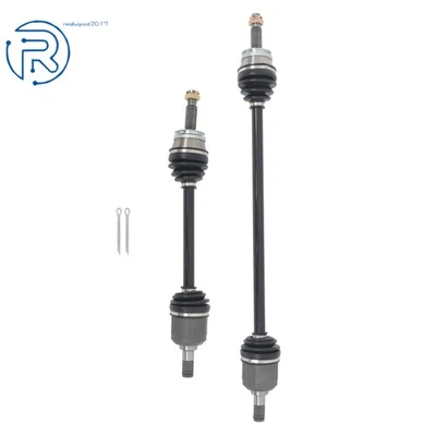 Eje CV delantero izquierdo + derecho para Hyundai Elantra Kia Spectra Tiburon 2001-2008 tracción delantera Foto 1 de 4