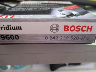 Bosch 9600  Iridium Spark Plug (Pack of 4) -NEW IN BOX! - Image 1 of 4