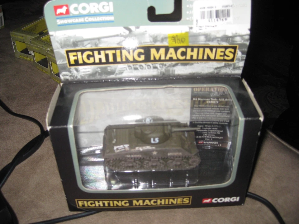 M4 Sherman Tank WWII Fighting Machines by Corgi Wheelz Collection from 2002 - Image 1 of 1