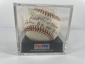 SIGNED - Cecil Travis Baseball - PSA/DNA - Picture 1 of 3