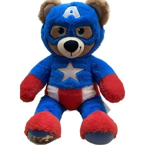 17"Build a Bear Workshop Marvel Captain America plush stuffed animal superhero - Picture 1 of 8