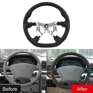 Leather Steering Wheel Customized For Toyota Prado J120 / Sequoia 2003-2007 - Bild 1 von 10