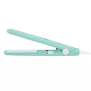Mini Hair Straightener Ceramic Tourmaline Plate Flat Iron Curler Small Lightweig - Picture 1 of 7