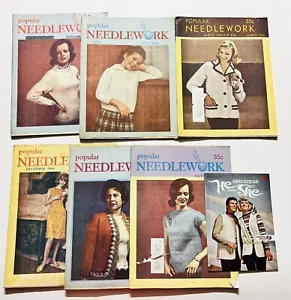 Revista Vintage Popular Needlework 1966 patrones, marzo, abril julio noviembre diciembre - Imagen 1 de 9