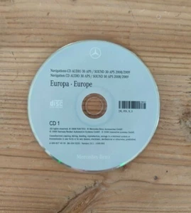 CD Navigation Mercedes AUDIO 30 APS CD1 SKANDINAVIEN 2008/2009 V 10.1 - Bild 1 von 2
