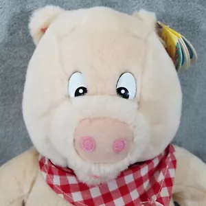 Dieses kleine Schweinchen Plüschtier batteriebetriebener sprechender Kinderzimmerreim SIEHE VIDEO - Bild 1 von 14