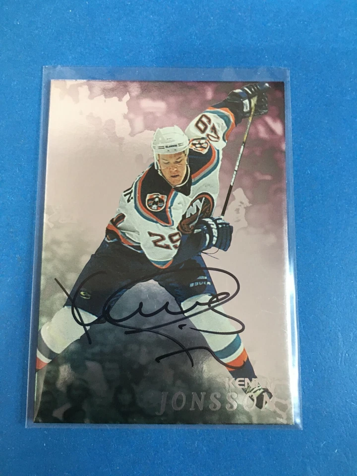 Autógrafos F145.317 1998-99 Be A Player #87 Kenny Jonsson ISLANDERS - Imagem 1 de 1