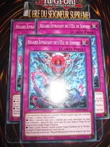 YU-GI-OH! PLAYSET (LOT DE 3) REGARD EFFRAYANT DE L'OEIL DE SERPENT AGOV-FR075 - Imagen 1 de 1