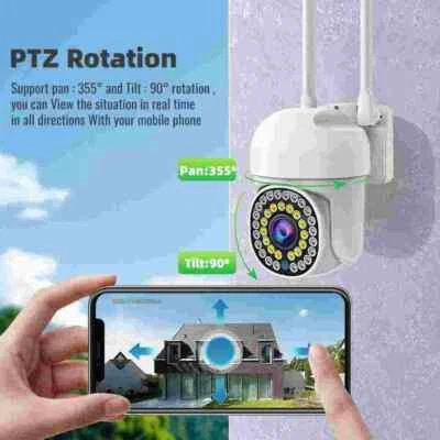 1080P HD 5G WIFI Camera Wireless Outdoor IP PTZ Smart Home CCTV Security IR Cam - Image 1 of 4