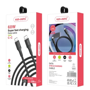 USB C To USB C Fast Charger Cable Dual Type C Charging Data Sync USB Cable Lead - Picture 1 of 4