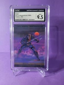 1993 Skybox Marvel Masterpieces #36 Blade CGC 9.5 - Picture 1 of 3