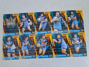 NRL 2019 TRADERS GOLD COAST TITANS BASE SET OF 10 CARDS. - Picture 1 of 1