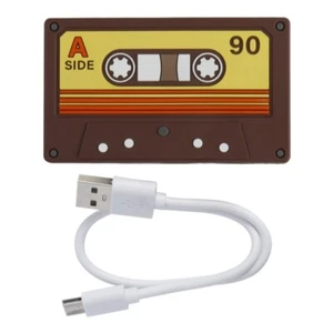 4 Port USB Docking Station Vintaged Tape Shape for Laptops and Gaming Consoles - Afbeelding 1 van 8