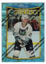 1994-95 FINEST REFRACTOR GLEN WESLEY #60 SWEET! WHALERS