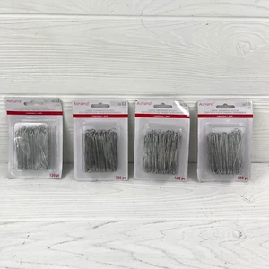 Lote de 4 paquetes/120 cada 2,5" ganchos de adorno de metal grandes de Ashland - 480 en total - Imagen 1 de 3